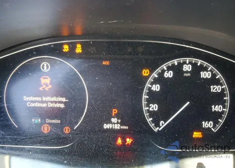 2019 Honda Accord Lx из США, поврежденный, VIN 1HGCV1F18KA157696